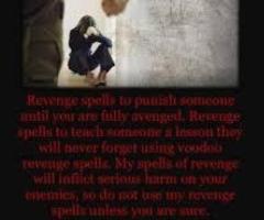 Revenge Spells to Inflict Serious Harm+27717403094